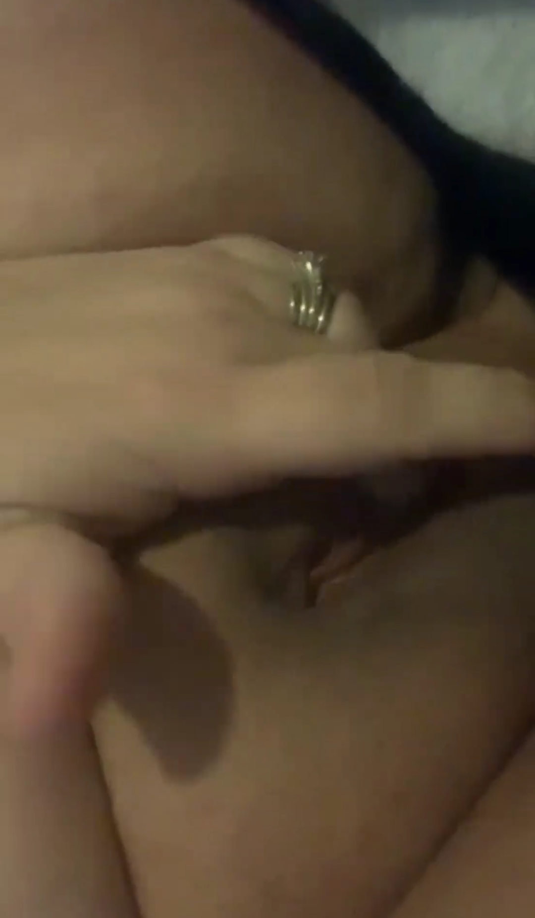 Whore wife Virginia showing me bulls sperm inside — 52