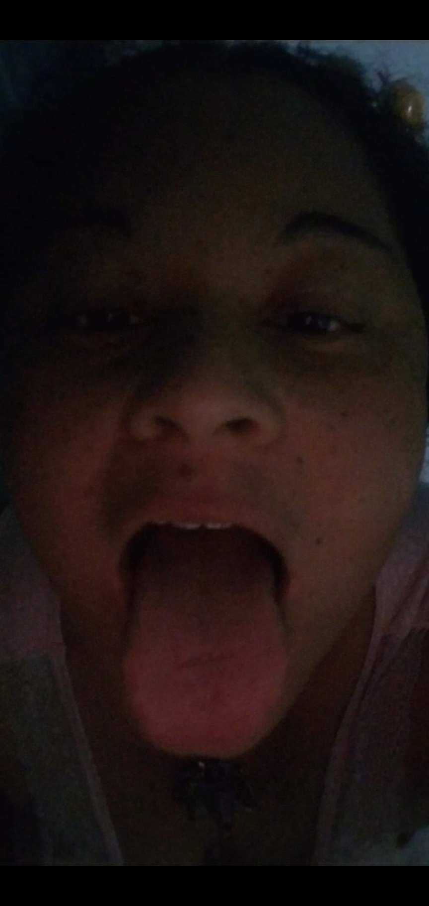 Cum in my throat and all over my face and tongue — 6