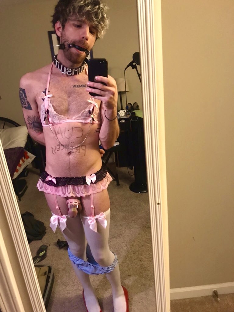 Sissy boy exposes himself on the internet — 34