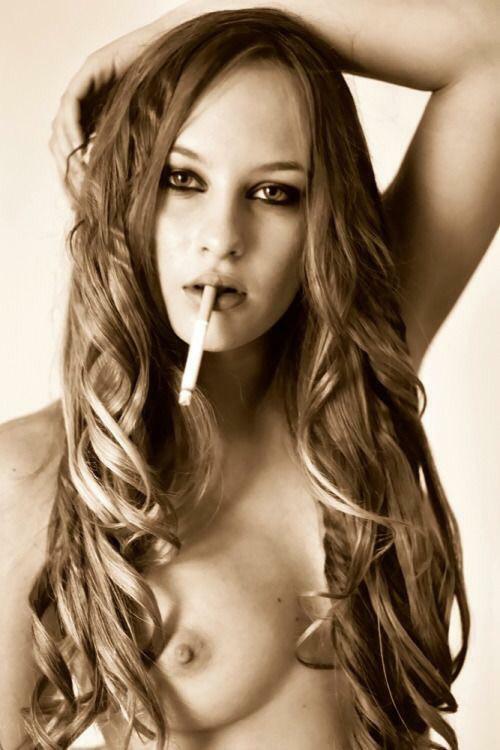 Women Smoking Cigarettes — 60
