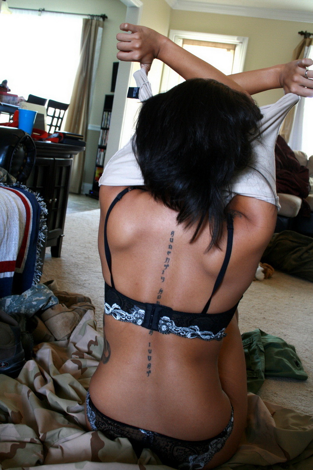 Hot Black Military Woman — 34