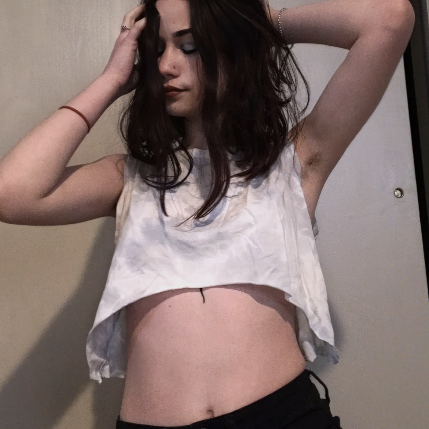 petite native american girl bella is a cute punk — 13