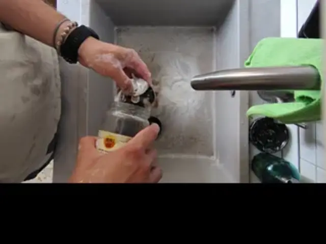Doing TheM Stinky Dishes and Cleaning The Sink